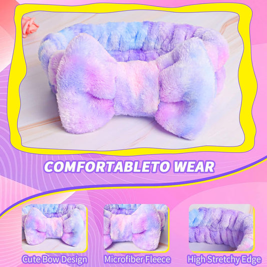WSYUB Spa Headband and Wristbands for Face Washing, Party Supplies
