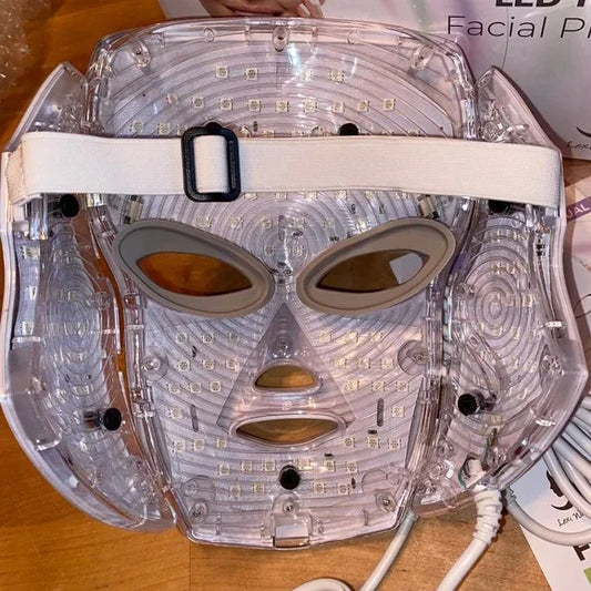 Photon Therapy Face Neck Mask Micro-current