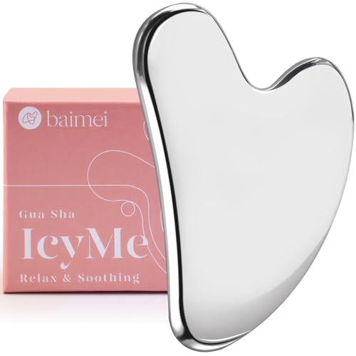 BAIMEI IcyMe Ice Roller for Face and Gua Sha Facial Tool Set