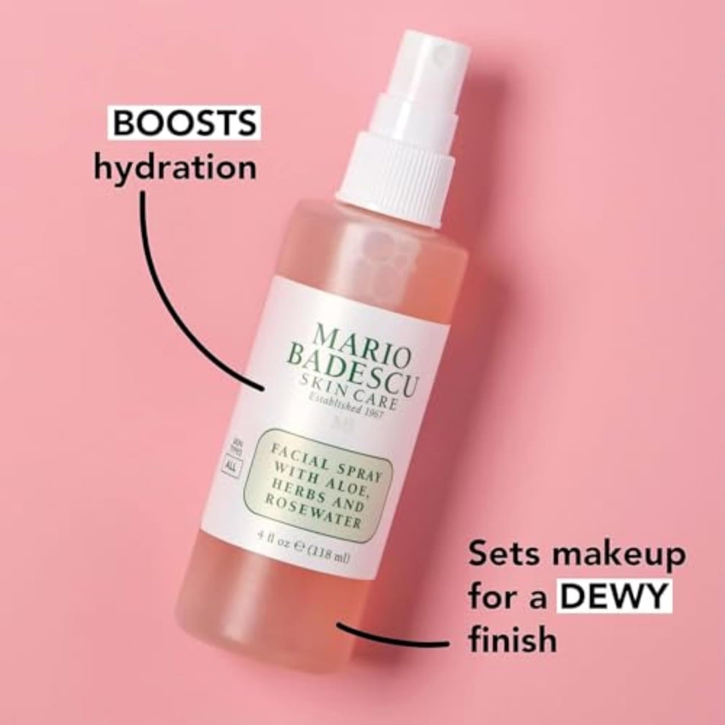 Mario Badescu Facial Spray with Aloe and Rose Water