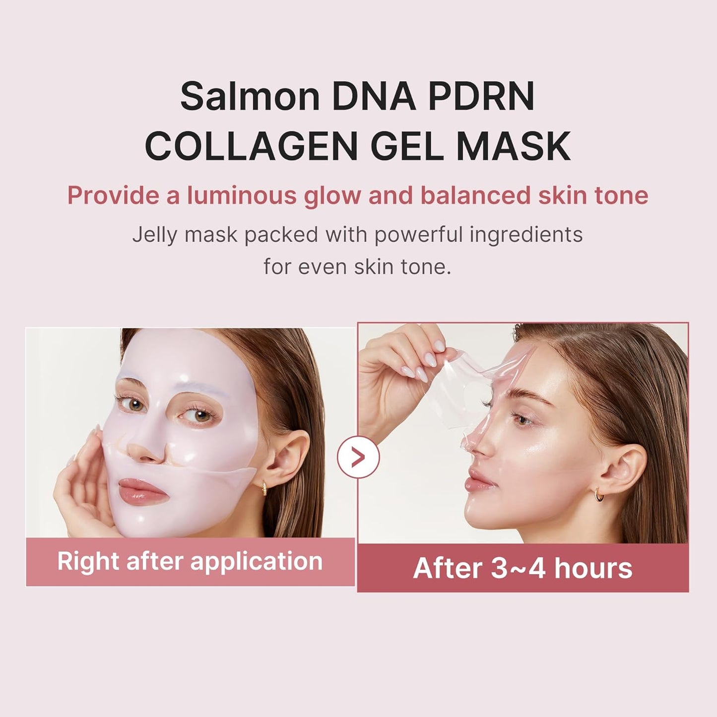 Medicube Jelly Gel Mask with Salmon DNA PDRN Pink Collagen
