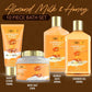 Gifts for Women Gift Basket for Women - 10 Pc Almond Milk & Honey Beauty & Personal Care Set