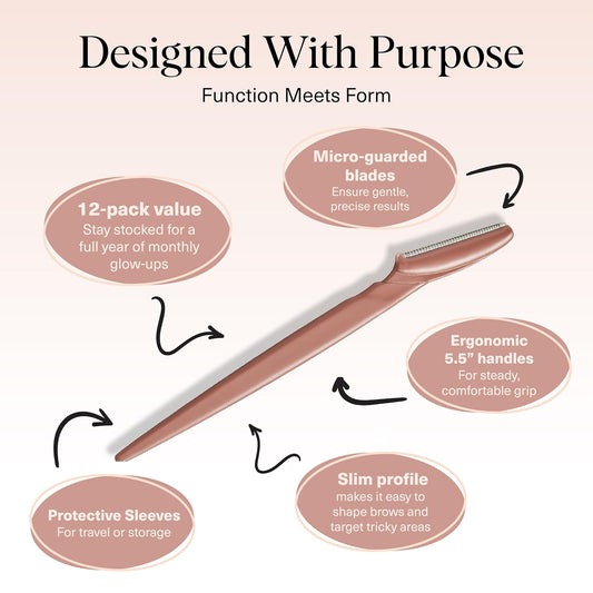 Kitsch Dermaplane Razor for Women Face – Face Razors for Women & Men