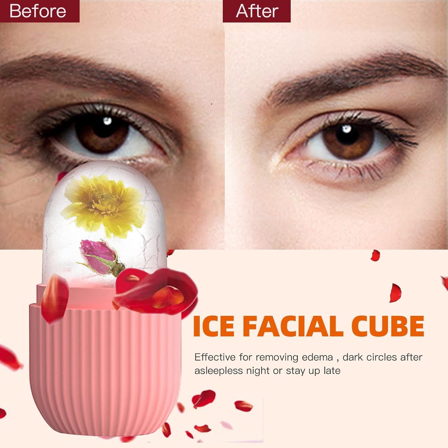 Ice Cube Roller Massager for Face