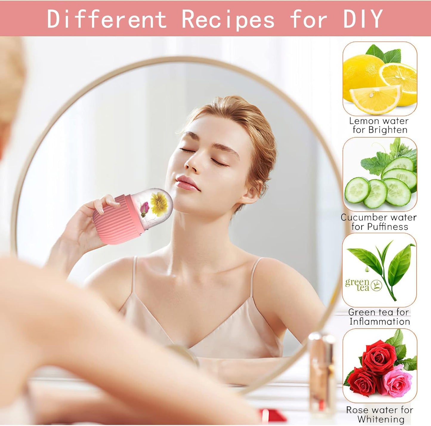 Ice Cube Roller Massager for Face