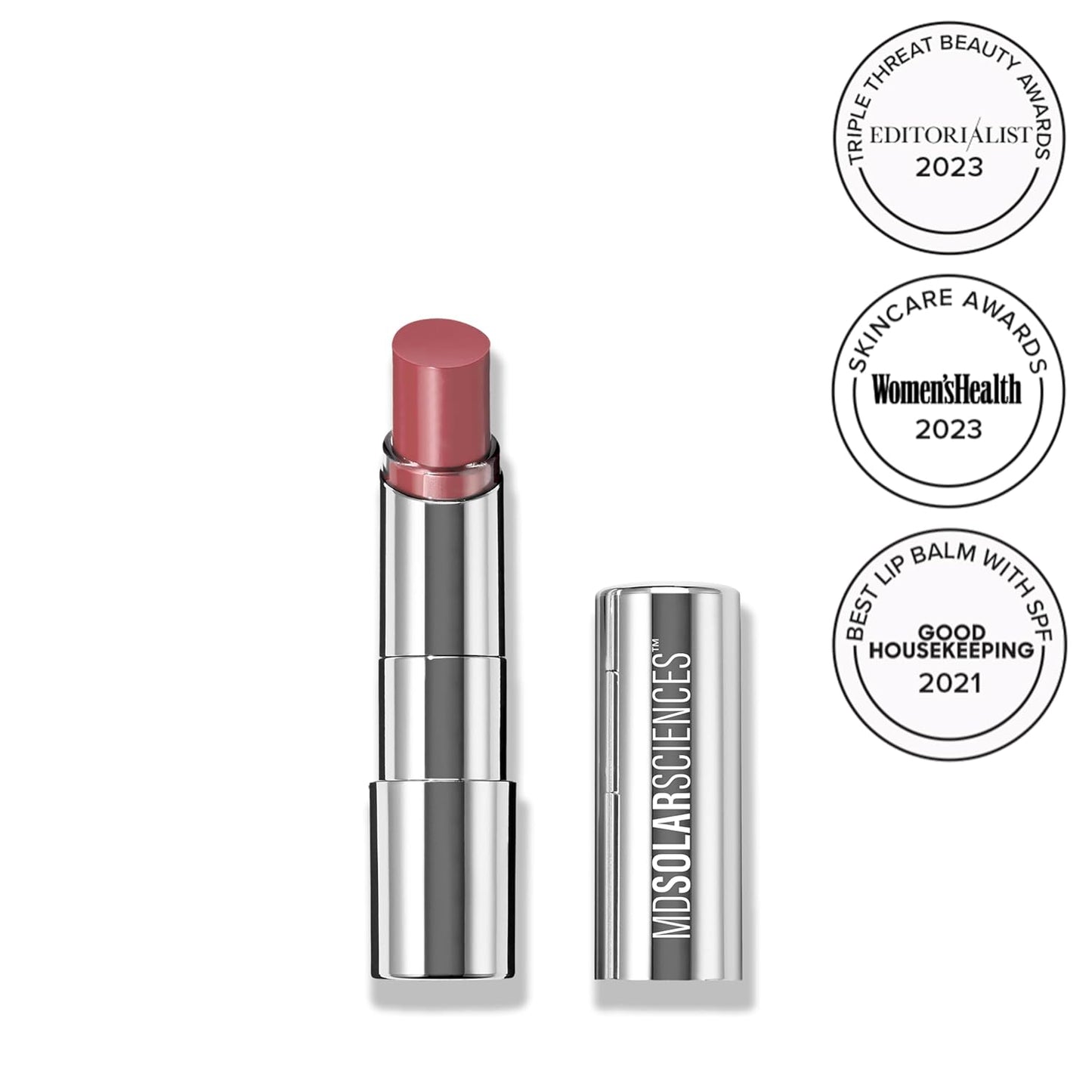 MDSolarSciences Tinted Sheer Lip Balm SPF 30 | Hydrating Lip Sunscreen (Blush)