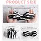 WSYUB Spa Headband and Wristbands for Face Washing, Black and White