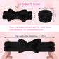 WSYUB Makeup Headbands, 1pcs Black Spa Headband Fluffy Bow
