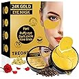 24K Gold Under Eye Patches - 60 Pack for Puffy Eyes