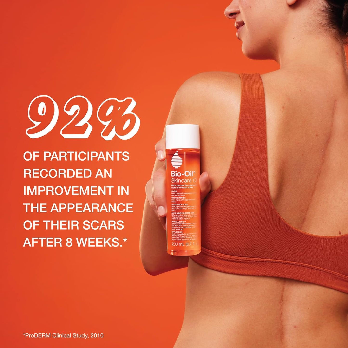 Bio-Oil Skincare Body Oil Serum, Face and Body Moisturizer with Vitamin E & A, for Scars