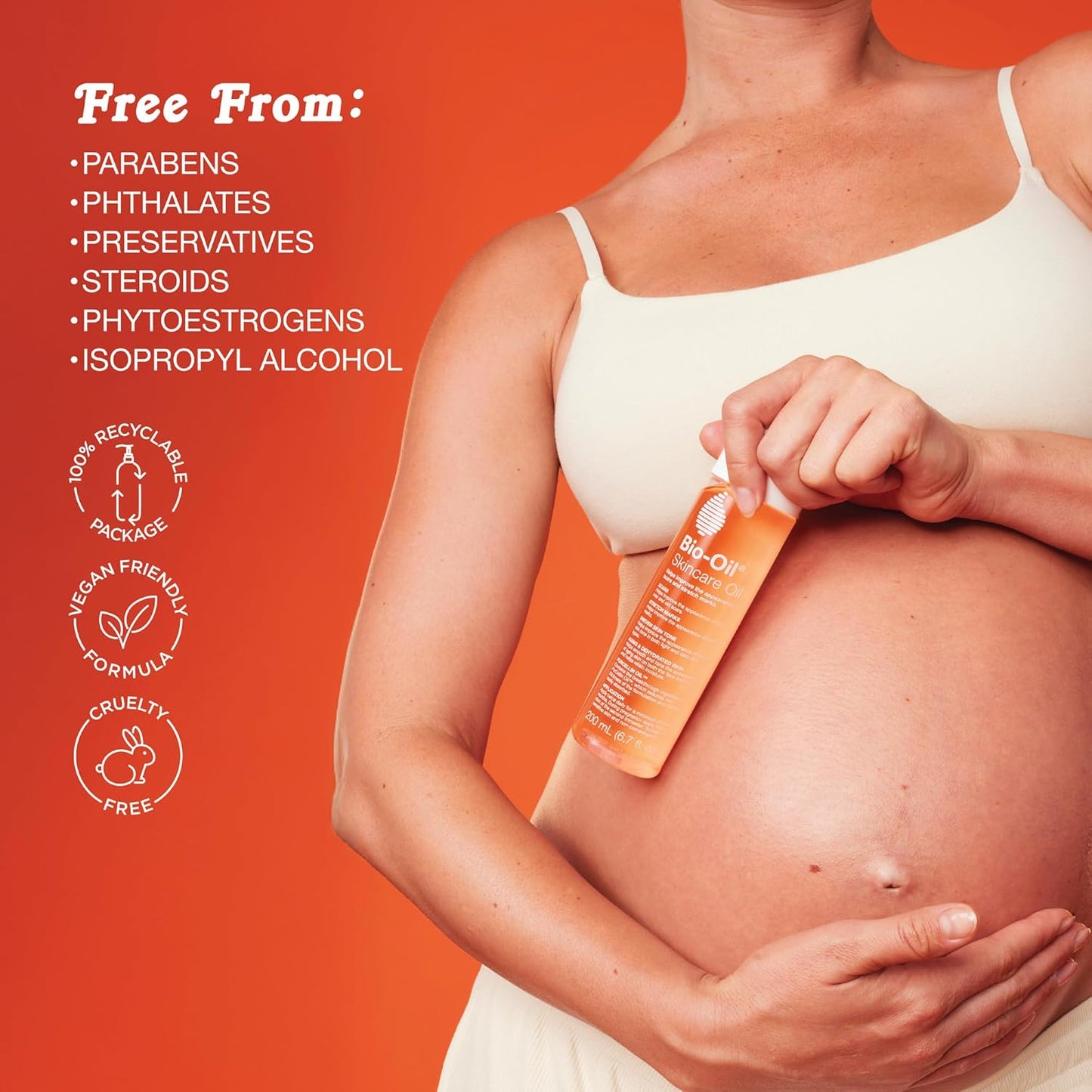 Bio-Oil Skincare Body Oil Serum, Face and Body Moisturizer with Vitamin E & A, for Scars