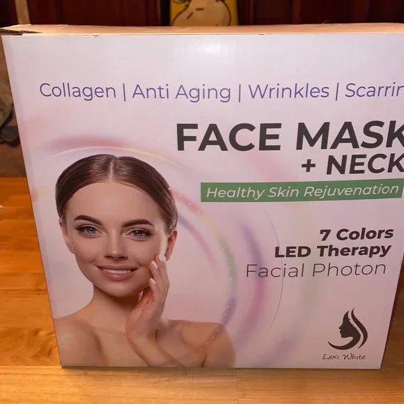 Photon Therapy Face Neck Mask Micro-current