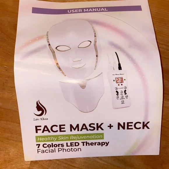 Photon Therapy Face Neck Mask Micro-current